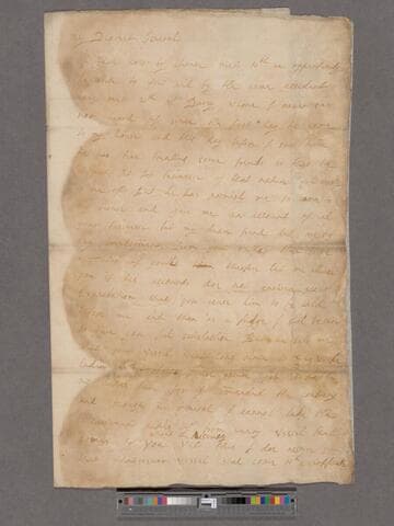 Berkeley, Sir William. Letter to Richard Nicolls
