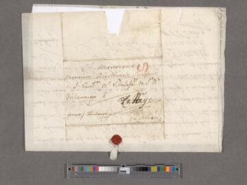 Werden, Sir John. Letter to William Blathwayt