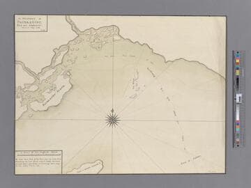 A draught of Pasmaquidy bay and harbours taken in May 1756 [cartographic material] / B. Ratzer
