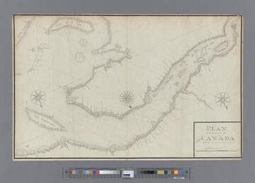 Plan de la riviere de Canada [cartographic material]
