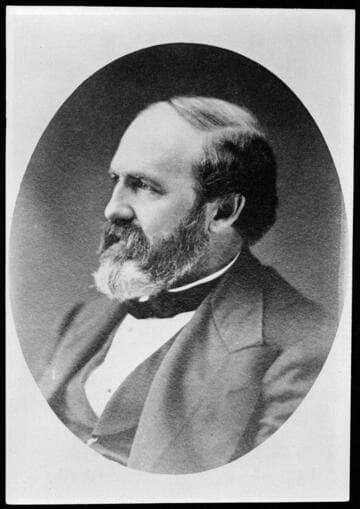 Portrait of Collis P. Huntington, circa 1880