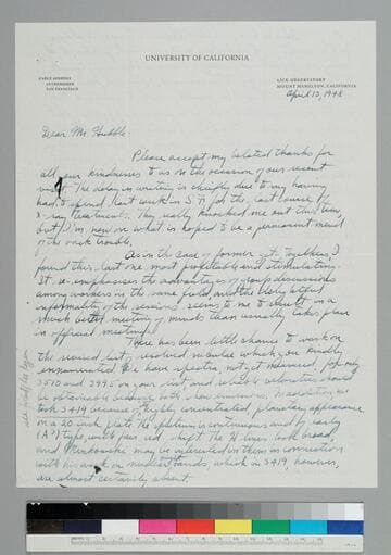 Astronomer Nicholas Mayall