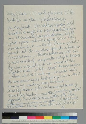 Maria and Aldous Huxley write to GBH