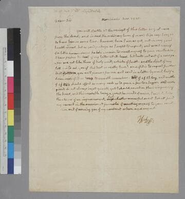 Thomas Jefferson, Monticello, letter to Thomas Worthington