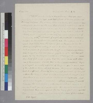 Thomas Jefferson, Monticello, letter to John Wayles Eppes