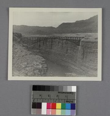 Navajo bridge over the Colorado River, Arizona