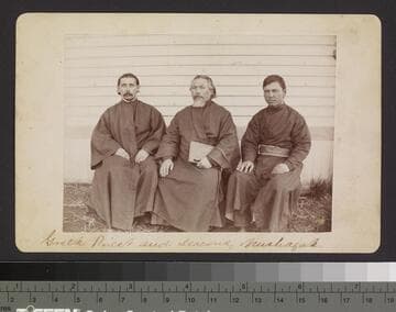 Greek Priest and Deacons, Nushagak