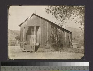 First School Building. Morongo Reservation