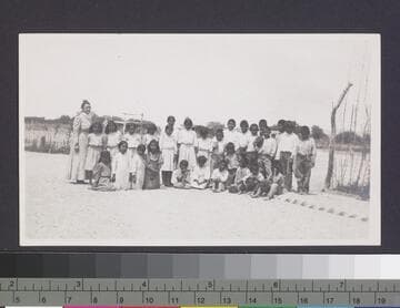 Teacher with pupils. [Duplicate]