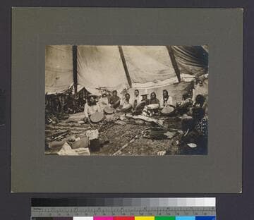 Native initiation ceremony