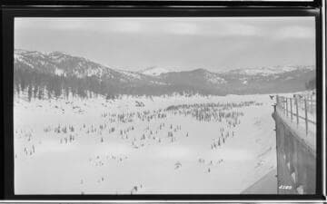 Big Creek, Huntington Lodge - Big Creek Country in winter