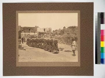Hopi Indians performing Kachina dance
