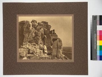 Trail to Hopi Burying Place. First Mesa