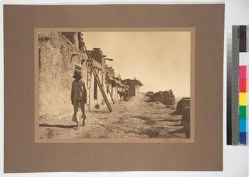 Hopi town of Hano, Painted Desert, Arizona