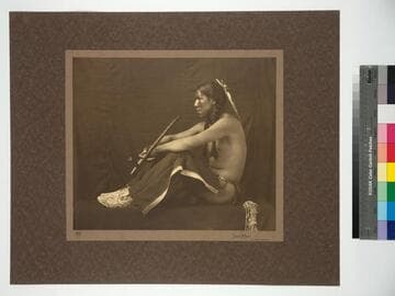 Taos Man. In Dance Costume