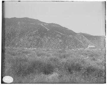 Overview of Lytle Creek Hydro Plant under construction