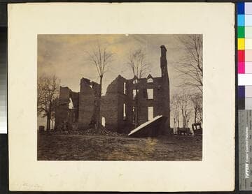 Ruins of "Philip's House", opposite Fredericksburg