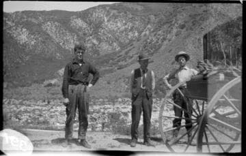 Three unknown men