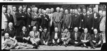 Harry Chandler with the "Times Old Timers"