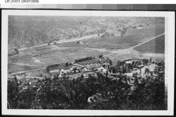Vermejo Club aerial panorama