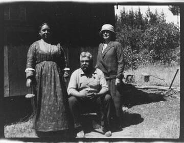 William and Mary Benson and Grace Nicholson