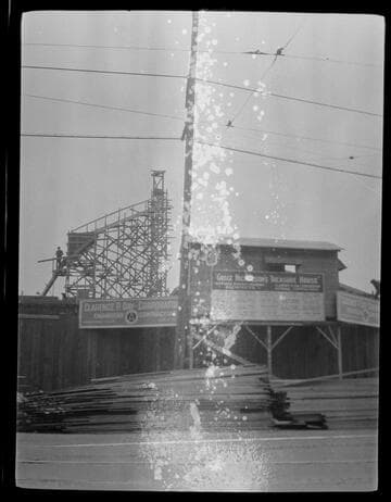 Construction of Grace Nicholson's Treasure House