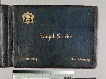Royal Service: laundering, dry cleaning