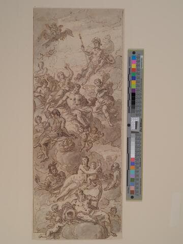 Ceiling Design with Assembly of the Gods