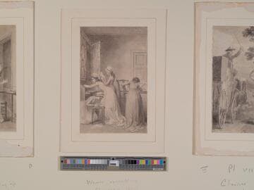 Women Searching Clarissa's Room