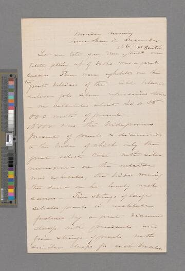 Stowe, Harriet Beecher. Letter to Annie Adams Fields
