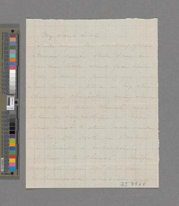 Stowe, Harriet Beecher. Letter to Annie Adams Fields