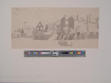 Buildings by the Thames at Deptford