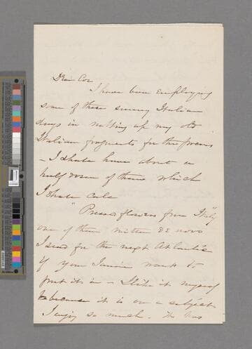 Stowe, Harriet Beecher. Letter to Annie Adams Fields