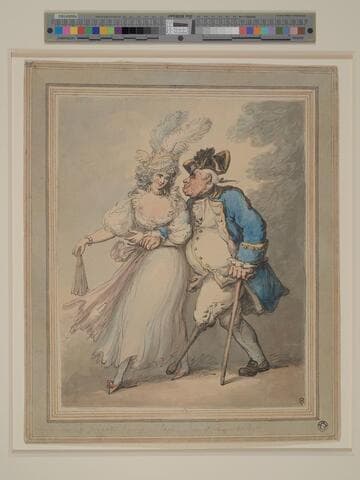 A French Frigate Towing an English Man O' War into Port