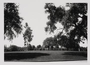Mausoleum site before construction, circa 1926