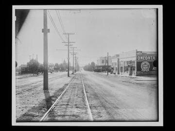 Pacific Electric Railway tracks, South Pasadena