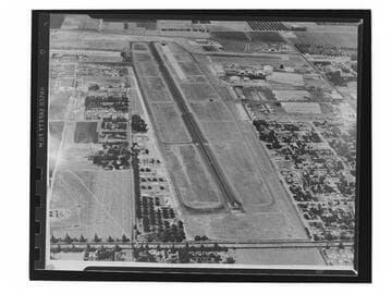 Aerial view of Van Nuys Airport