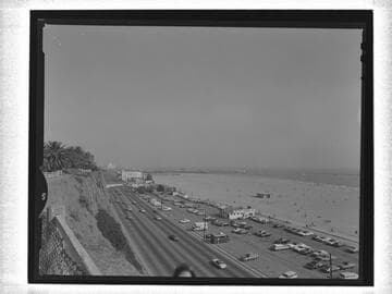 Pacific Coast Highway looking south, Santa Monica