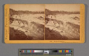 Malakoff Diggings. North Bloomfield Gravel Mining Co