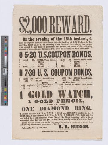 $2,000 reward