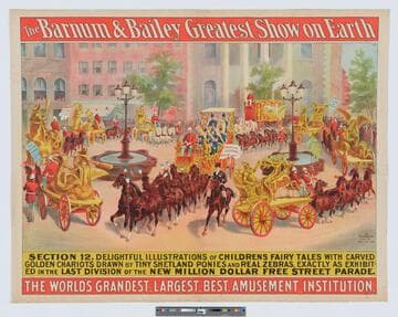 The Barnum & Bailey greatest show on earth. : Section 12. Delightful illustrations of childrens fairy tales