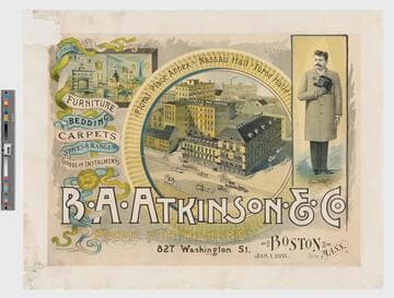 B. A. Atkinson & Co. house furnishers