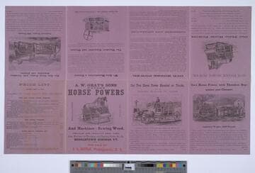 A. W. Gray's sons' patent horse powers