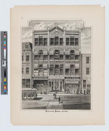 Stevens Block, Lynn Mass