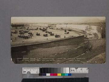 Weber-Duller Co. of L.A. constructing 1,000,000 Bbl. Concrete Reservoir at Tank Farm near San Luis Obispo, Cal