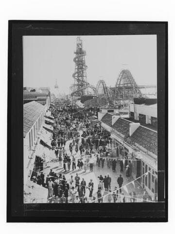 Ocean Park Pier, Lighthouse Slide and High Boy rollercoaster