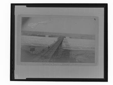 Remains of the Los Angeles and Independence Wharf