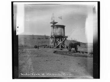 Water tank at Palo Verde Ranch