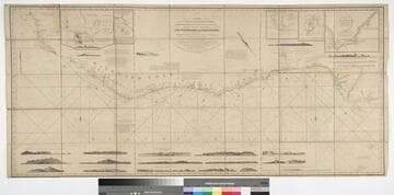 A chart of that part of the coast of Africa comprised between the Isles de Loss and the Bight of Biafra, including the Windward and Gold Coasts and in which the positions of all the principal places have been adjusted from numerous observations, the obsolete names omitted, and the modern names of all the frequented and remarkable places inserted &ca constructed from a great variety of original documents by commanders and officers both in the Royal Navy and Merchant Service