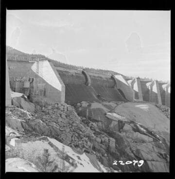 Big Creek, Florence Lake Dam